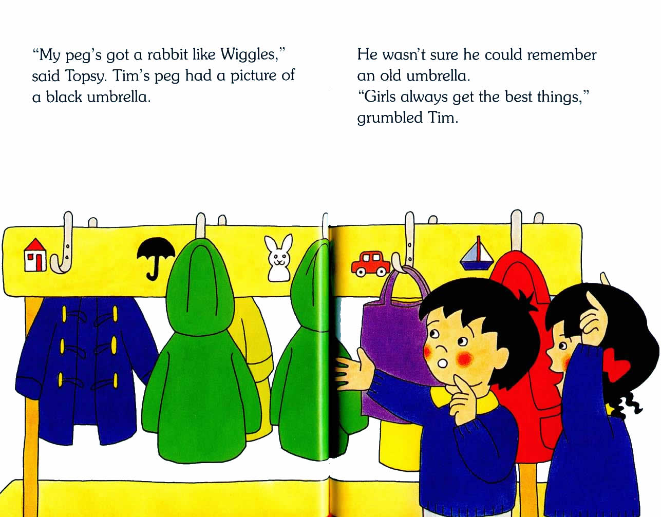 Ladybird - Topsy Tim Books - Start School (06),绘本,绘本故事,绘本阅读,故事书,童书,图画书,课外阅读